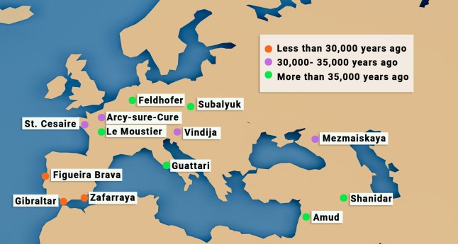Oct 11: Neanderthal gene variants associated with greater pain sensitivity OR The telltale signs you may be a bit Neanderthal