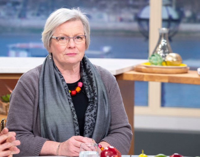 Editorial use only Mandatory Credit: Photo by Ken McKay/ITV/REX/Shutterstock (10169592ar) Joy Milne 'This Morning' TV show, London, UK - 27 Mar 2019 DR CHRIS INVESTIGATES: CAN YOU SMELL DISEASES? Last week, it was announced that scientists had successfully developed a test for Parkinson?s disease based on its signature odour - all after teaming up with a woman who can smell the condition before tremors and other clinical symptoms appear. Joy Milne discovered that she could sniff out Parkinson's disease after her husband was diagnosed with the condition 30 years ago. But, do other diseases carry a scent too? Dr Chris is here alongside Joy Milne to investigate.